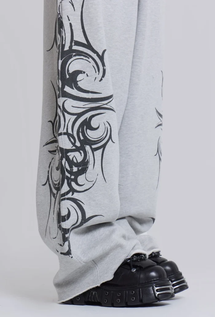 Printed Baggy Sweatpants