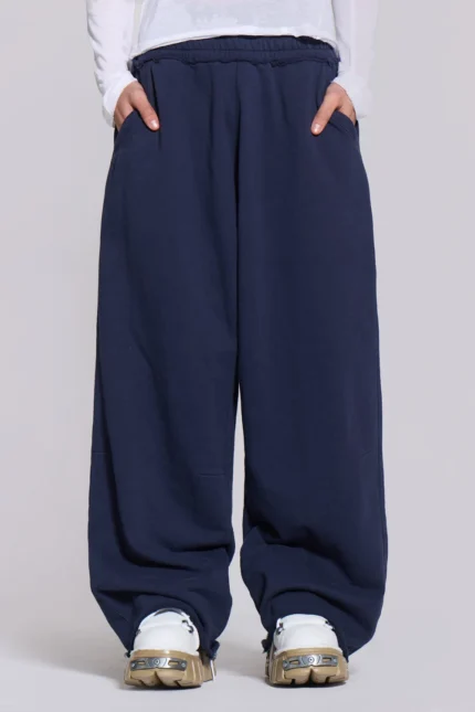 Navy Blue Baggy Monster Sweatpants