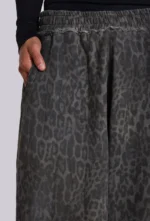 Charcoal Leopard Monster Sweatpants