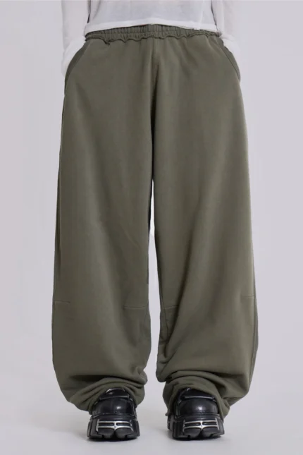 Military Green Baggy Monster Sweatpants