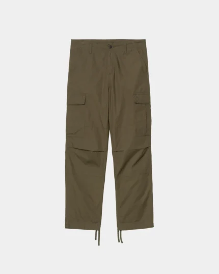 Olive Baggy Cargo Pants