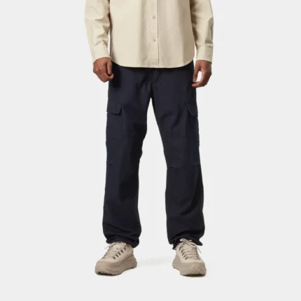 Dark Navy Baggy Cargo Pants