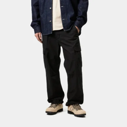 Black Baggy Cargo Pants