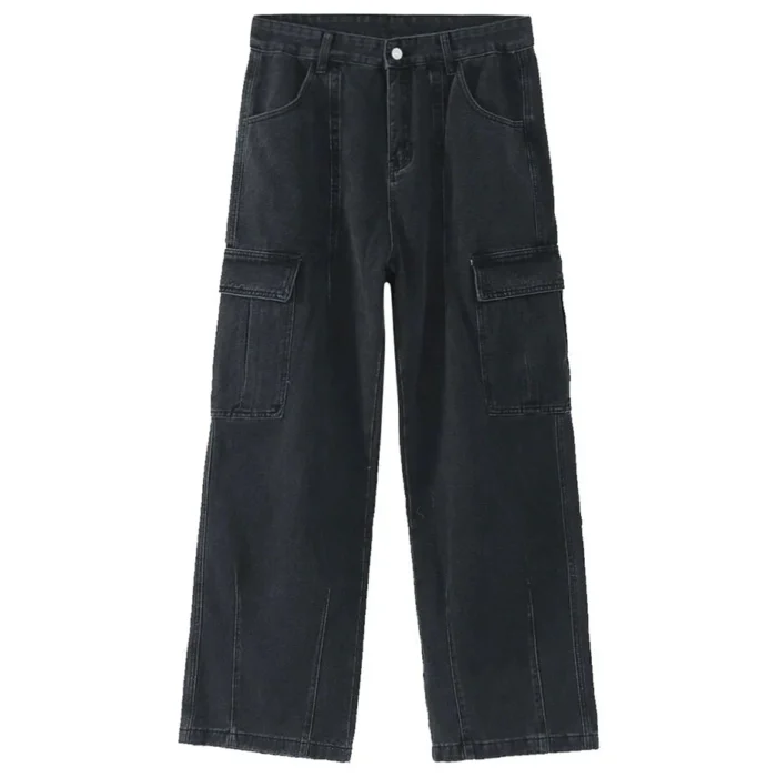 Baggy Loose Fit Cargo Jeans