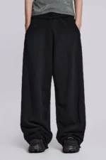 Black Baggy Monster Sweatpants