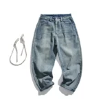 Baggy Tapered Leg Jeans