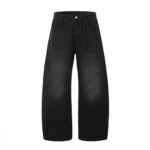 Baggy Extreme Balloon Fit Black Wash Jeans