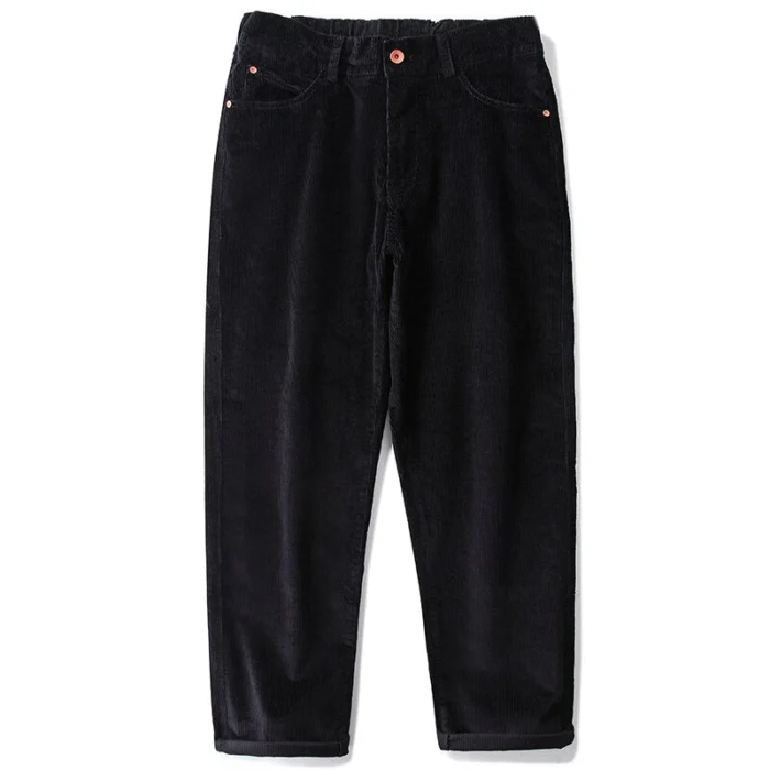 Baggy Straight Leg Corduroy Jeans