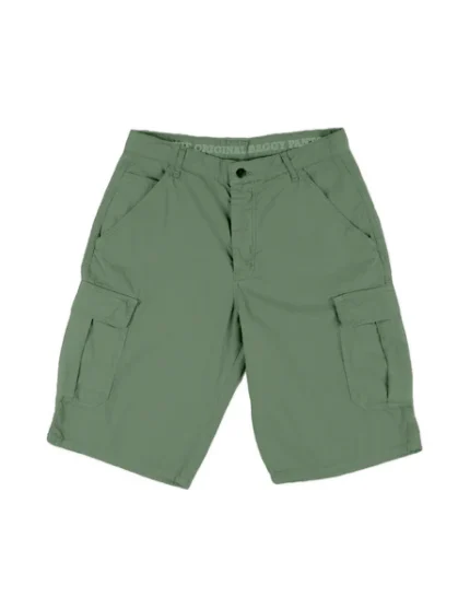 Baggy Cargo Shorts Olive